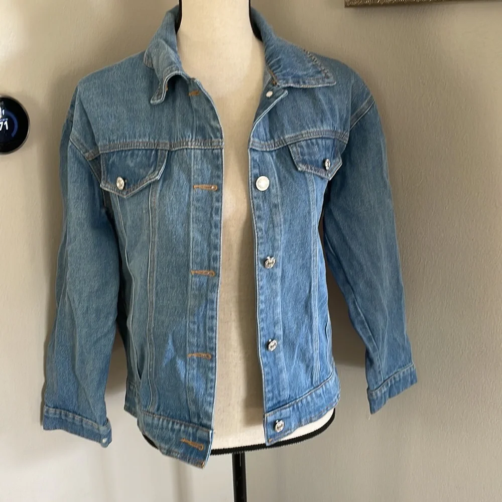 WOW artsy denim jacket - Picture 3 of 4